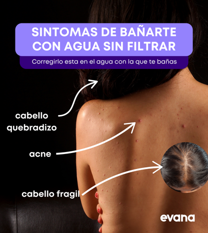 Regadera Evana con Filtro