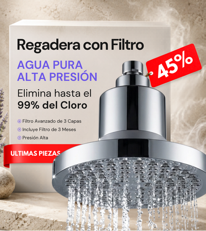 Evana Premium 3 Stage Filtered Shower Head