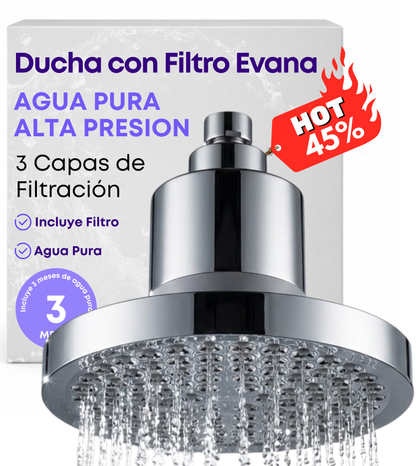 Regadera Evana con Filtro